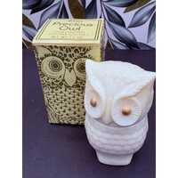 Vintage Avon Precious Owl Moonwind Cream Sachet Bottle and Box