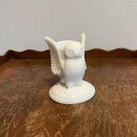 Vintage Westmoreland Milk Glass Owl Toothpick Holder