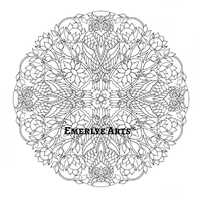 Instant Download – Archive No. 150511 | “Owl Mandala” | Fine-Line Coloring Art by 