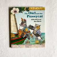 The Owl and the Pussycat · Edward Lear & Jan Brett · 1991 First Impression Hardcov