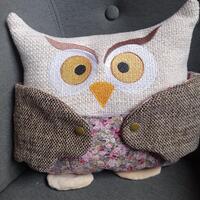 Coussin Hibou