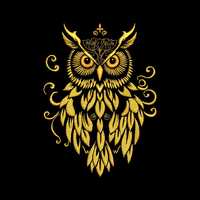 Elegant Owl Embroidery Design, Owl Machine Embroidery Design, 4 Sizes, Instant Download File