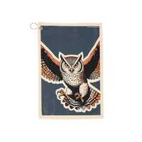 Owl Golf Towel | owl Design Golf Towel