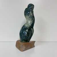 Handmade Soapstone Owl Sculpture: Indigenous Art by Anthony Antoine
