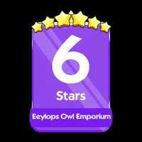 Eeylops Owl Emporium - Monopoly Go 6 Star Sticker
