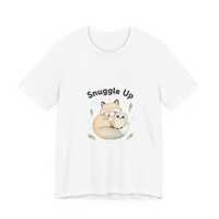 Snuggle Up Fox and Owl Tee | cute winter animal, woodland creature shirt