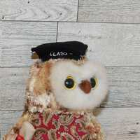 TY Beanie Baby Owl SMARTY 2005 the Graduation, Grad Owl, Class Of 2005, Vintage Plush,  Memories, Gi