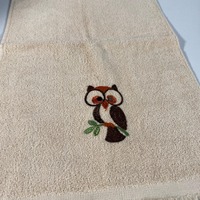 1970’s Cute Owl Hand Towel