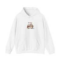 Cozy Owls Illustration Hoodie | cute winter animal, woodland creature