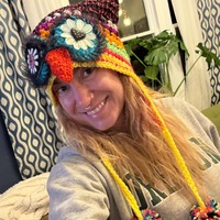 Steal Your Owl Beanie, Grateful Dead Owl Beanie, Bright festival hat. KISS Emoji Beanie