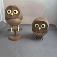 Fluffy Bird Owl