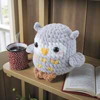 No Sew Owl Amigurumi Crochet Pattern &ndash; Cuddly Owl PDF