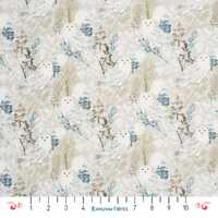 Snowy Owls Fabric by the Yard, Quilting Cotton, Winter Whispers Collection