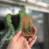 Golden Hour Owl Dangles