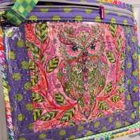 Jumbo Project Bag Tula Pink Owl