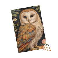William Morris Owl Jigsaw Puzzle, 1014 Pieces, Family Activity| father's Day gift