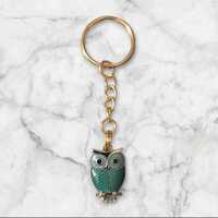 Blue Owl Keychain