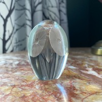 MCM Glass Owl Figurine