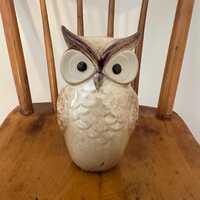 Vintage Ceramic Owl Figurine