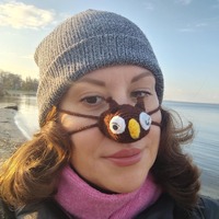 Owl Nose Warmer Handmade Knitted Nose Cap Cozy Nose Cover Nose Mask Nose Hat Nose Scarf Funny Nose H