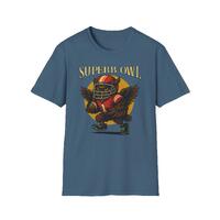 Superb Owl Football Parody T-Shirt - Unisex Softstyle Tee