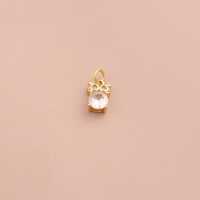 18K Gold Filled Owl Charms,Gold CZ Flying Pendant for DIY Jewelry Making Supply