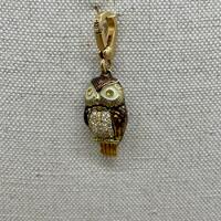Juicy Couture LE OWL Handbag/Bracelet Charm   with logo