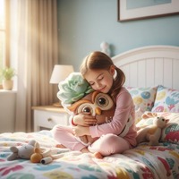 Personalized Owl Succulent Pillow, Custom Name Owl Cushion, Cute Animal Throw Pillow, Cozy Bedroom D