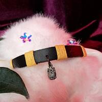 Owl Leather Bracelet &ndash; Valentine&rsquo;s Gift of Wisdom, Protection & Self-Love -Handmade
