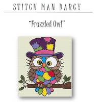 Frazzled Owl - Cross Stitch Pattern / Digital Download (PDF)