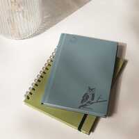 Owl & Moon Journal - Hardcover Notebook