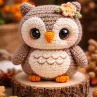 Amigurumi Owl Crochet Pattern | Beginner Friendly PDF