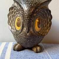Vintage MCM Freeman McFarlin Ceramic Owl Figurine