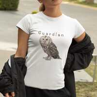 Owl Tshirt | Womens semi fitted T-Shirt