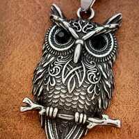 Owl Pendant Necklace