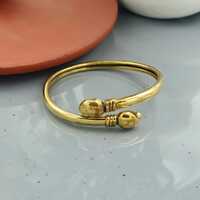 Gold Owl Bangle Bracelet, Adjustable Animal Charm Bracelet, Minimalist Nature Jewelry, Dainty Gift f