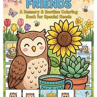 45+ Owl Coloring Pages Clipart Bundle Preschool Kindergarten Homeschool Spring Feelings Routine Food