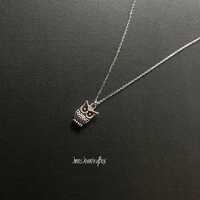 Tiny silver owl necklace, Silver owl pendant, Sweet little owl necklace, Silver owl jewelry