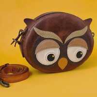 Owl Leather Crossbody Bag Pattern (PDF Download)