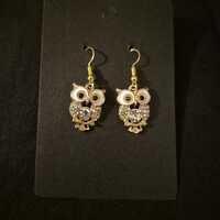 Owl dangle Earring