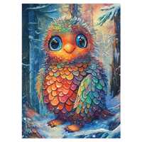 Whimsical Owl Creature Jigsaw Puzzle &bull; Art Illustration &bull; 252 / 500 / 1000 / 2000 pieces &