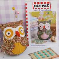 Owl Pincushion Sewing Pattern | Beginner Friendly Scrap Fabric Project (Paper Pattern)