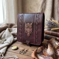 Owl colorful leather bag for women Small leather crossbody bags for women Small leather cross body p