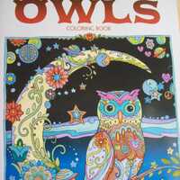 Owls -Coloring Book Adult Coloring- Creative Haven- Arts and Crafts