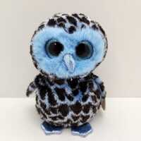 Ty Beanie Boo "Yago" the Blue Owl (6 inch) *Rare*