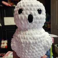 Owl Crochet plush - Amigurumi - Crocheted - Handmade - Unique - Plush - Ready to ship
