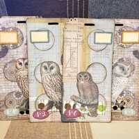 Owl Theme/ Tim Holtz Paper Pad Tags