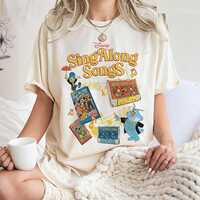 Retro Disney Jiminy Cricket and Professor Owl Sing Along Songs Shirt, Disneyland Fun Its A Small Wor