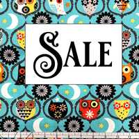 Owl Night Long quilting fabric from Michael Miller fabrics, by the 1/2 yard (continuous cut), CX9741