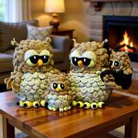 Realistic Barn Owl Amigurumi Crochet Pattern PDF | Cute Owl Plush Toy | Beginner Friendly Tutorial |